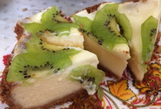 Чизкейк 🍰с киви 🥝