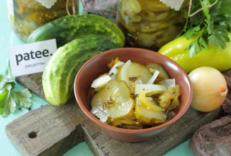 Салат из огурцов по-американски