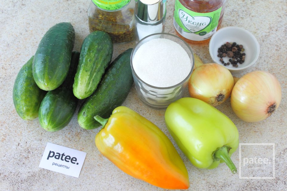 Салат из огурцов по-американски - Шаг 1