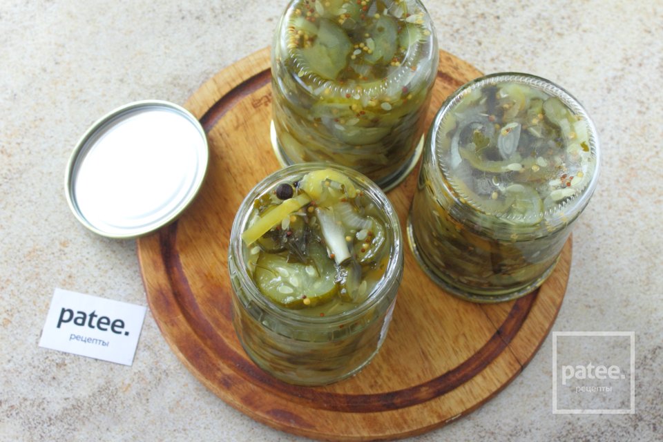 Салат из огурцов по-американски - Шаг 12