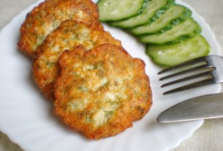 Оладьи из куриного филе