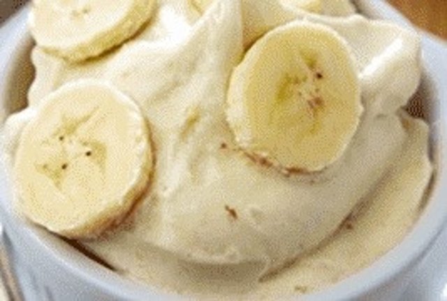 Банановое пп мороженое