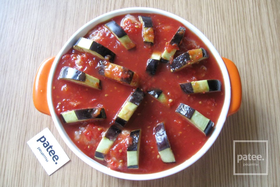 Баклажаны по-турецки в томатном соусе - Шаг 11