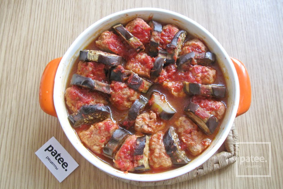 Баклажаны по-турецки в томатном соусе - Шаг 12
