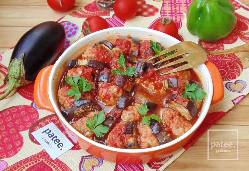 Баклажаны по-турецки в томатном соусе - Шаг 13