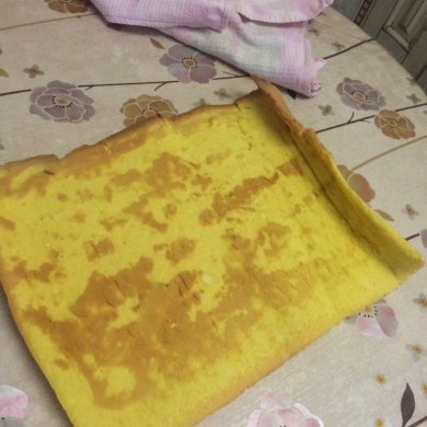 Бисквитный рулет - Шаг 10