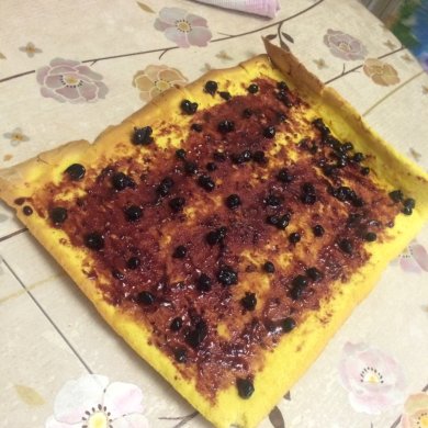 Бисквитный рулет - Шаг 11