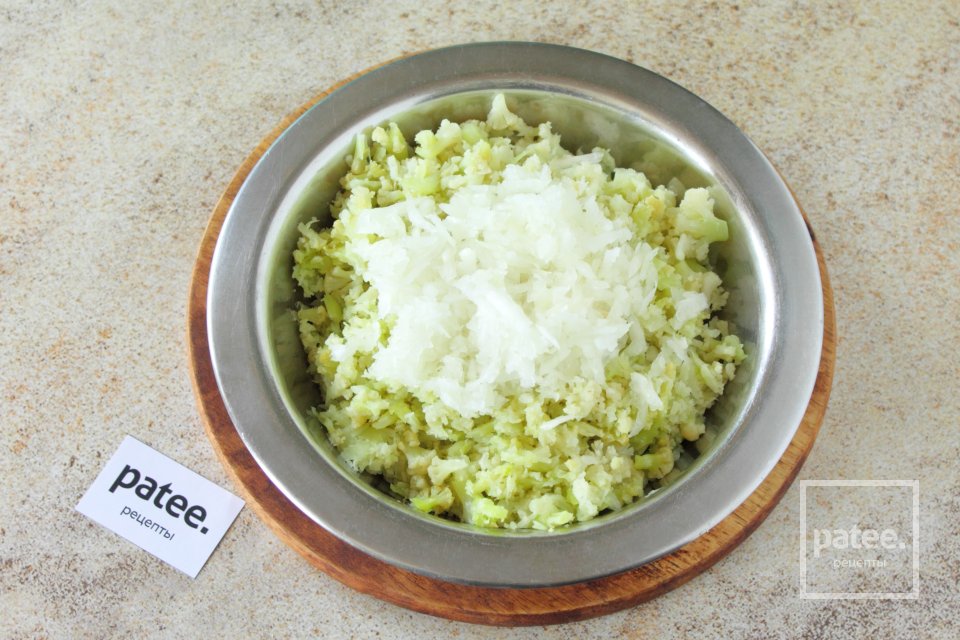 Оладьи из цветной капусты - Шаг 5