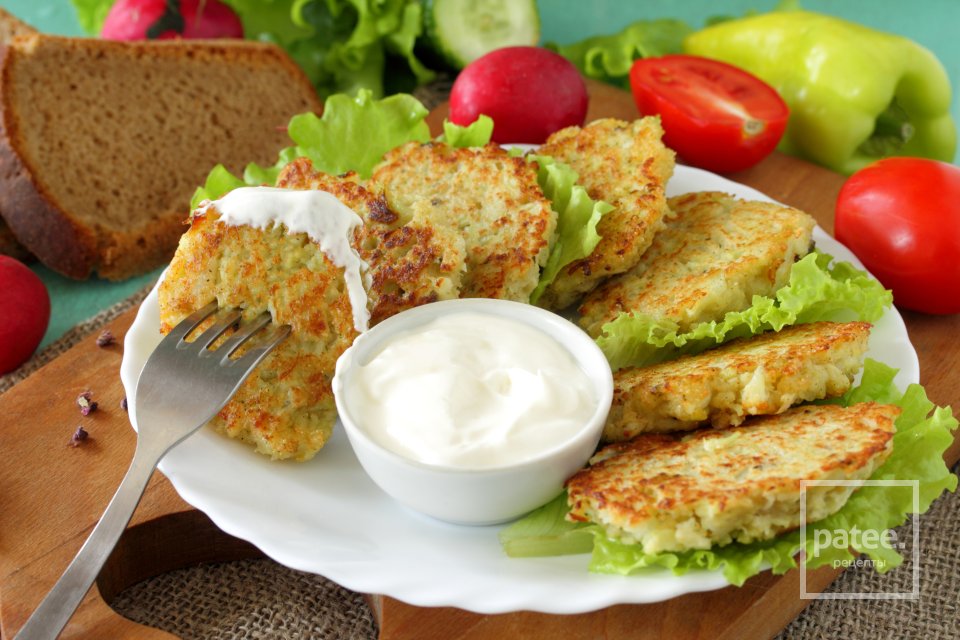 Оладьи из цветной капусты - Шаг 14