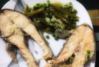 Форель в мультіварці на пару