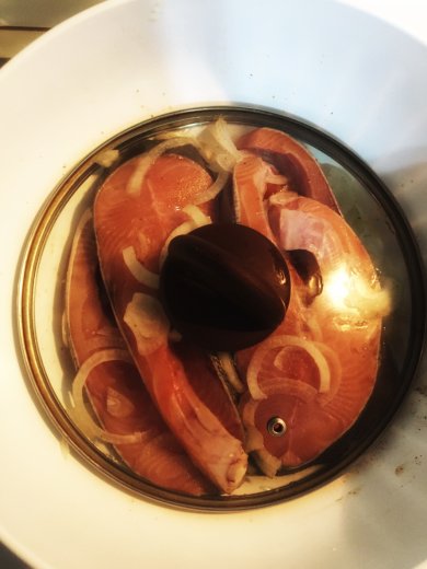 Форель в мультіварці на пару - Шаг 2