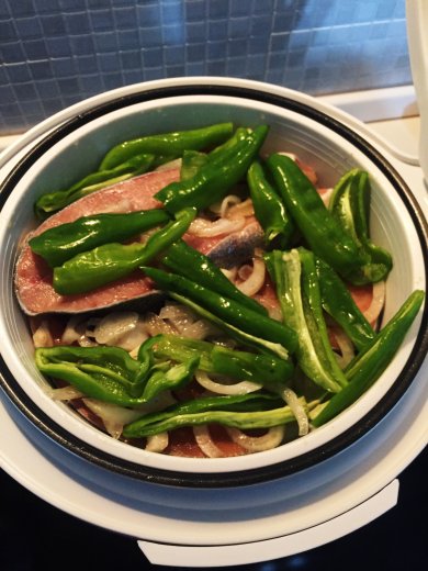 Форель в мультіварці на пару - Шаг 5