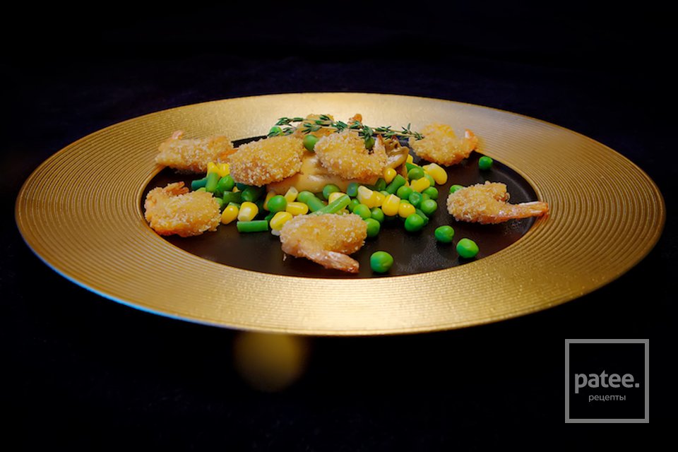 Хрустящие креветки с овощами - Шаг 14