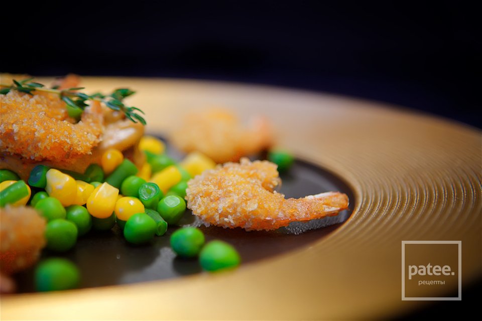 Хрустящие креветки с овощами - Шаг 15