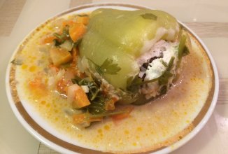 Фаршированные перцы для ребёнка полутора лет