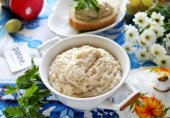 Форшмак с копченой скумбрией