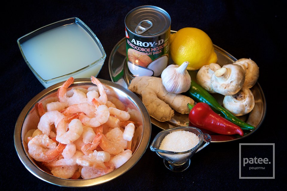 Легкий молочный Том-Ям - Шаг 1