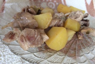 Печенная курица 🍗 с картофелем 🥔