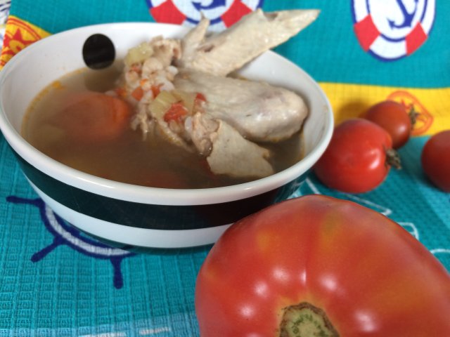 Суп 🍜 из баклажана 🍆🍅🥕