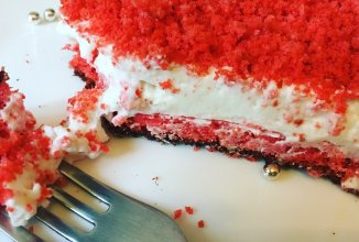 Чизкейк красный бархат по дюкану!