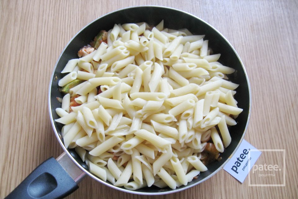 Паста с курицей и вялеными помидорами - Шаг 14