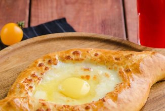 Быстрые хачапури по-аджарски.