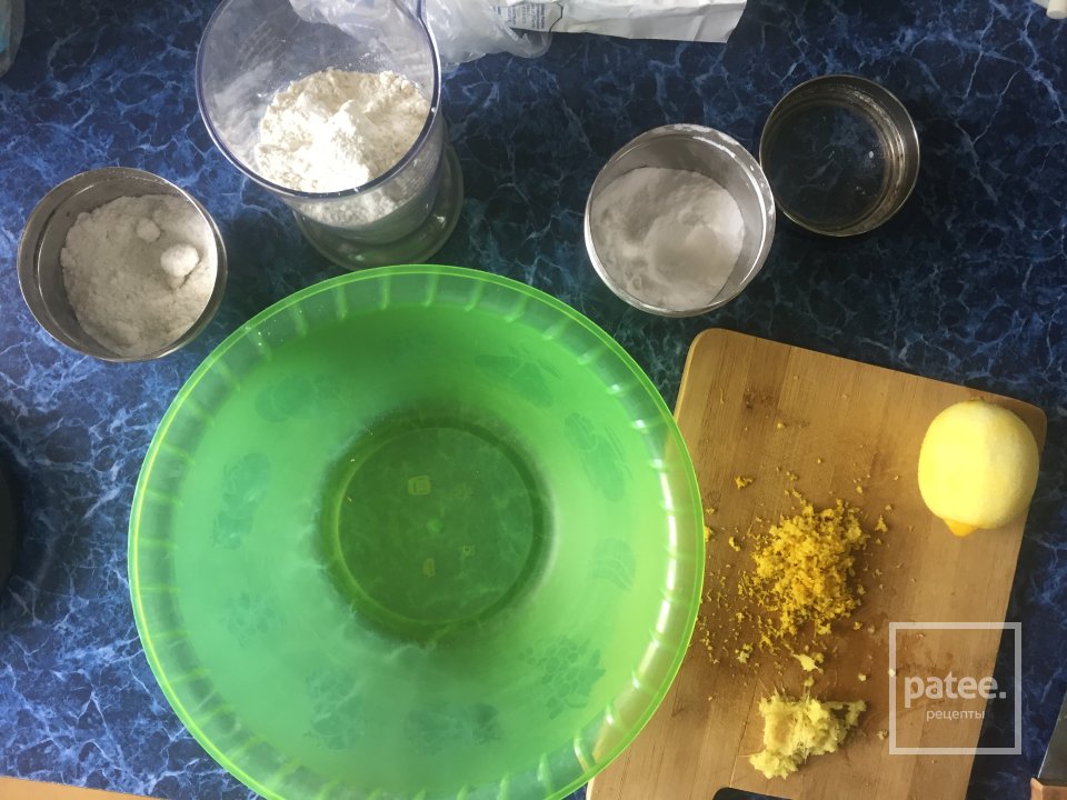 Имбирно-лимонный кекс - Шаг 1