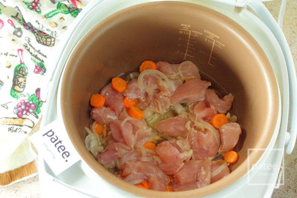 Овощное рагу с курицей и тыквой - Шаг 5