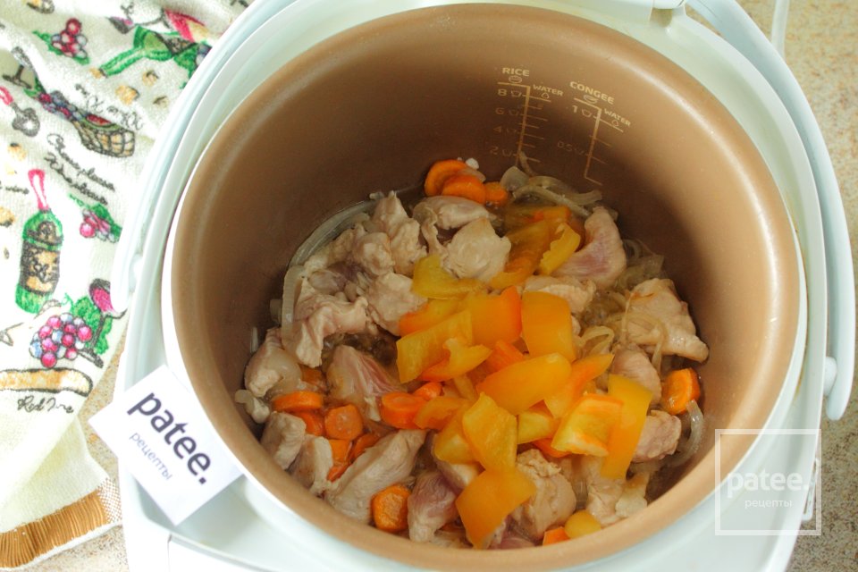 Овощное рагу с курицей и тыквой - Шаг 6