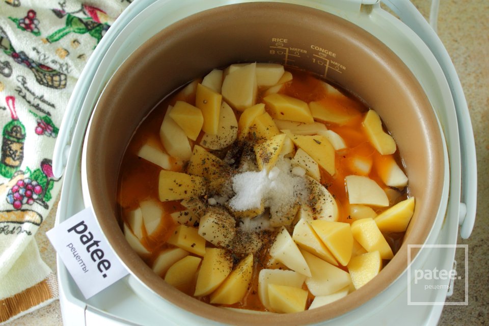 Овощное рагу с курицей и тыквой - Шаг 12