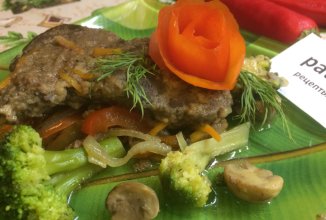 Печень по-королевски.