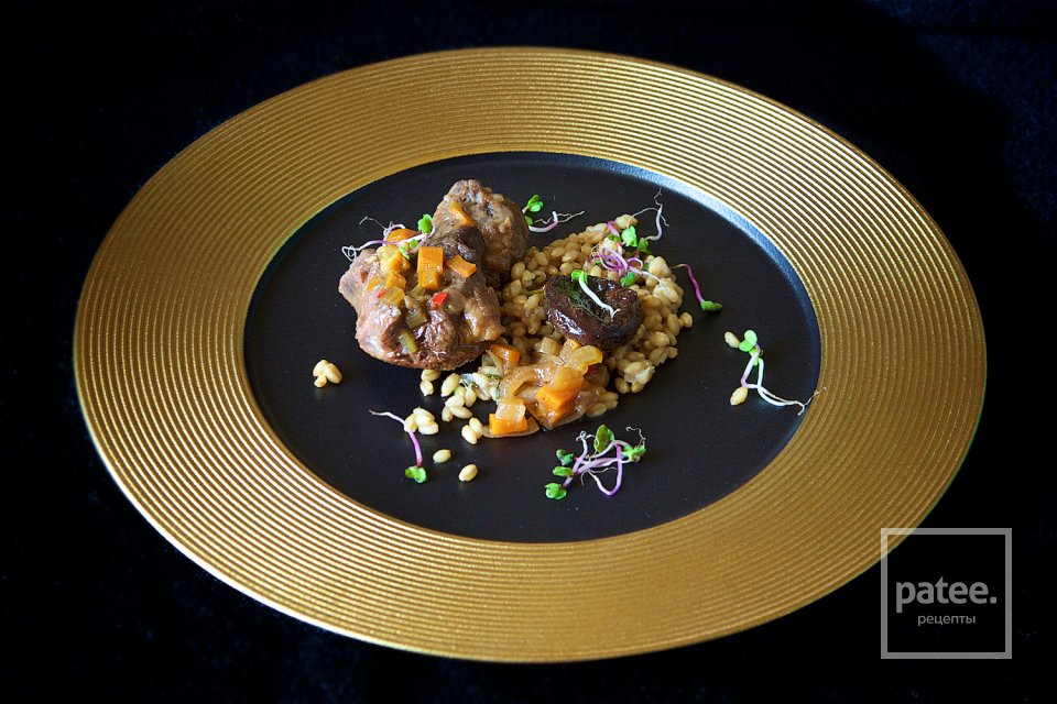 Оссобуко в апельсиновом соусе с полботто - Шаг 6