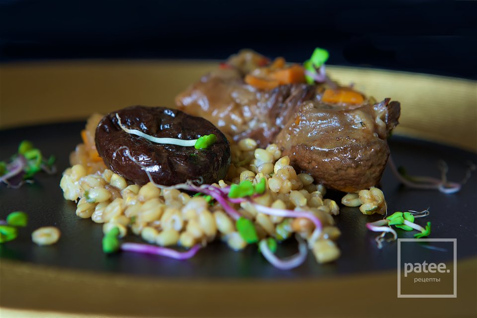 Оссобуко в апельсиновом соусе с полботто - Шаг 7