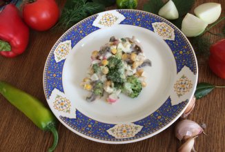 Салат 🥗 "каприз"