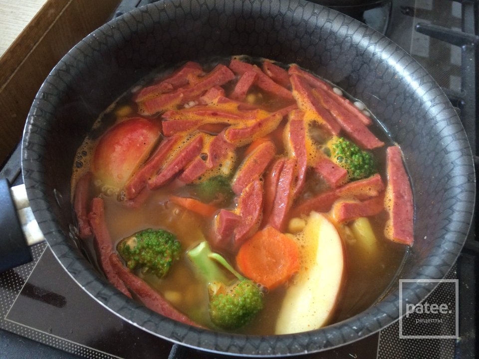 Суп 🍲 "осеняя ярмарка"🐛🍂 - Шаг 4