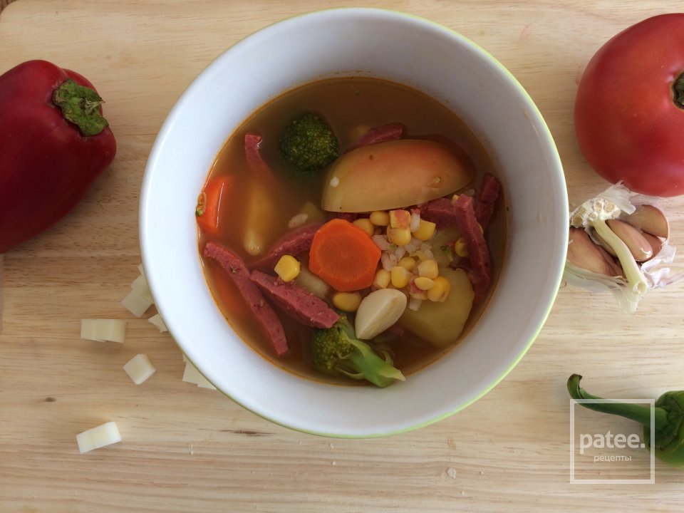 Суп 🍲 "осеняя ярмарка"🐛🍂 - Шаг 5