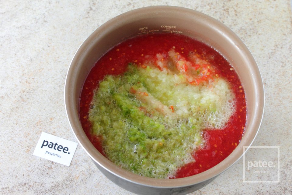 Соус из помидоров и перца на зиму - Шаг 5