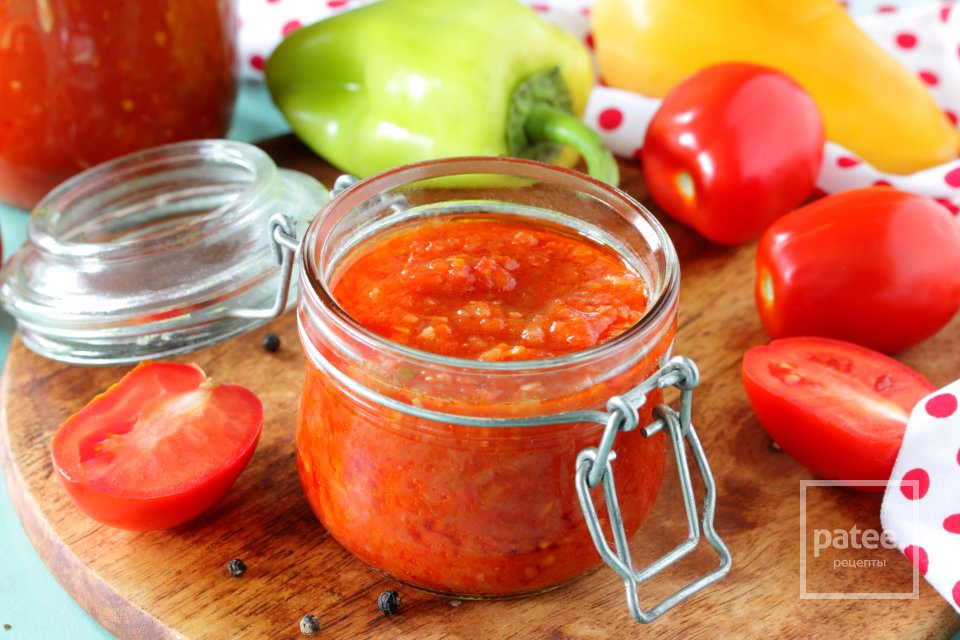 Соус из помидоров и перца на зиму - Шаг 14