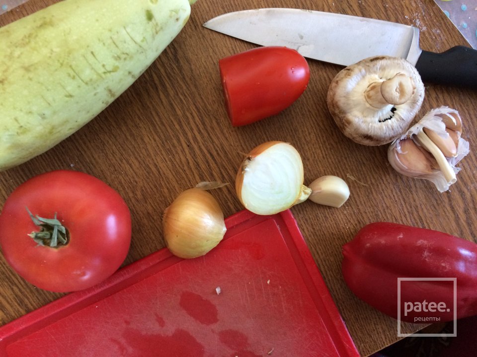 Лёгкий овощной 🥙🍅суп 🍲 - Шаг 1