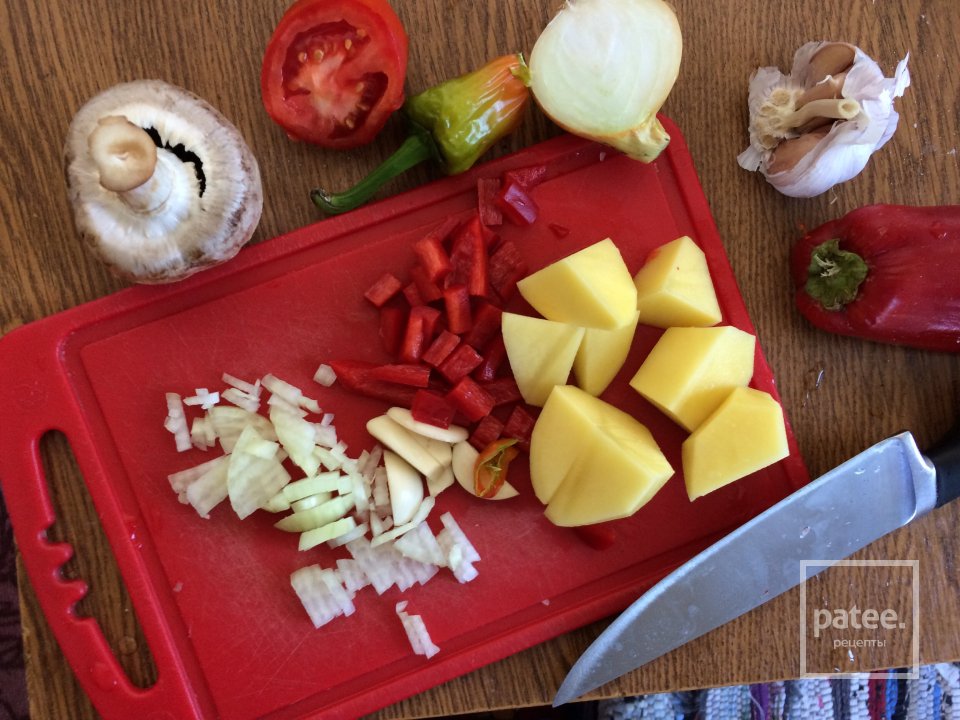 Лёгкий овощной 🥙🍅суп 🍲 - Шаг 2