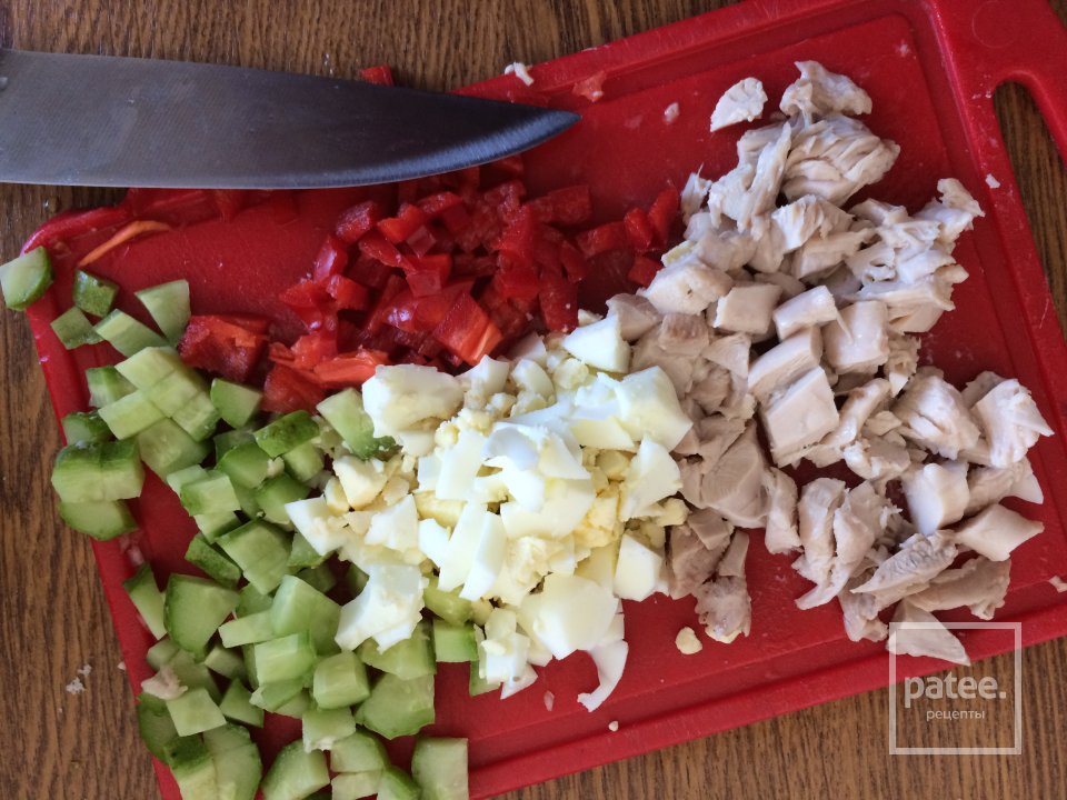 Салат 🥗 "почемучка или зачем(ка)?😄😁 - Шаг 4