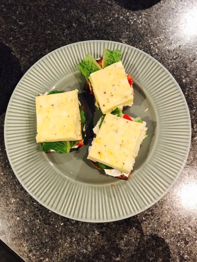 Сэндвич "ЯКУТ " вегетарианский вариант  (лакто-ово) - Шаг 3