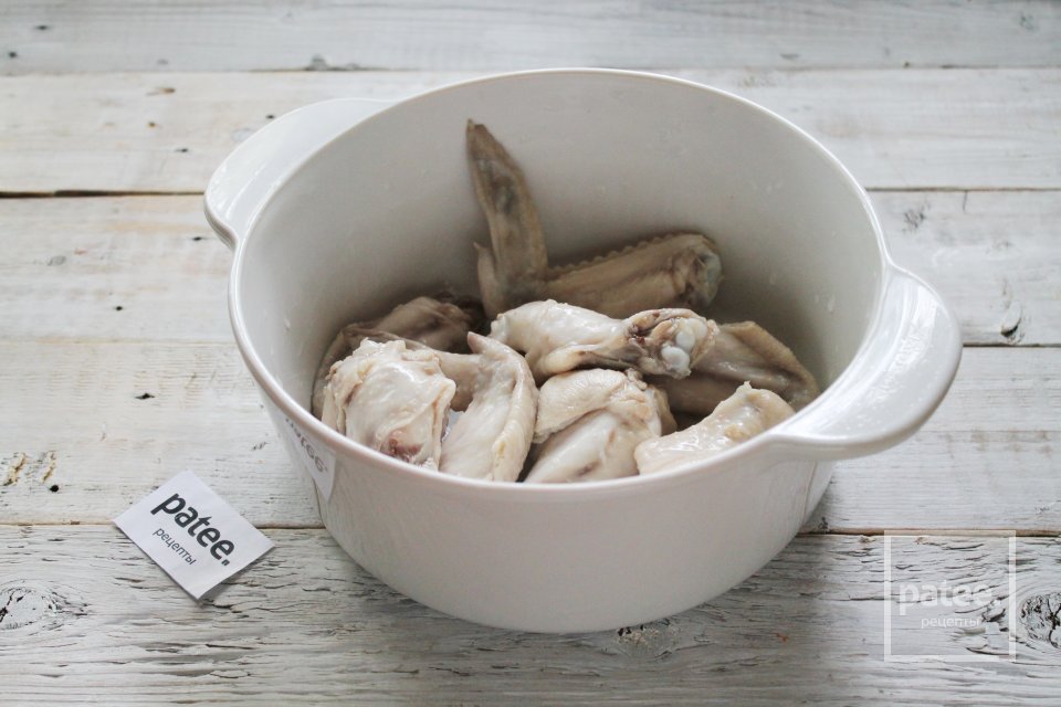 Суп с куриными крылышками и вермишелью - Шаг 5