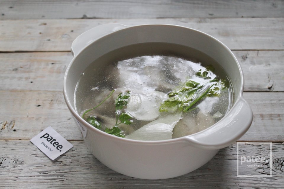 Суп с куриными крылышками и вермишелью - Шаг 13