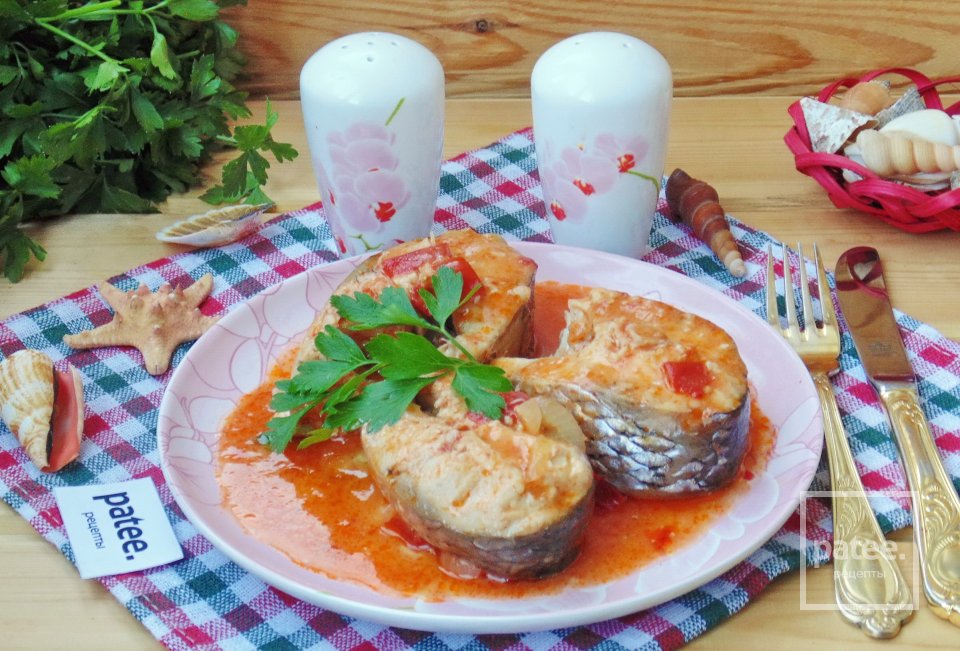 Кефаль в томатном соусе - Шаг 11