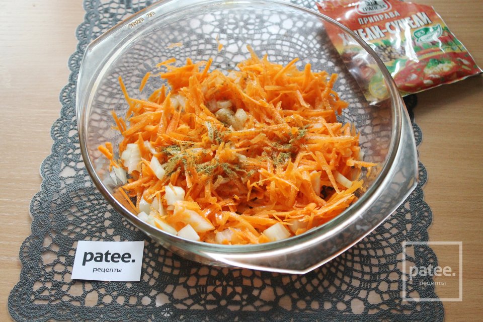 Плов с курицей и грибами - Шаг 8