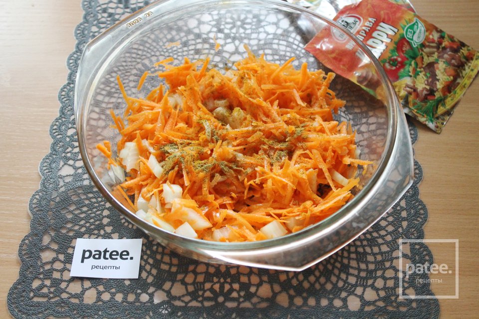 Плов с курицей и грибами - Шаг 9