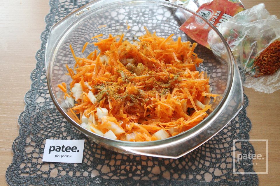 Плов с курицей и грибами - Шаг 10