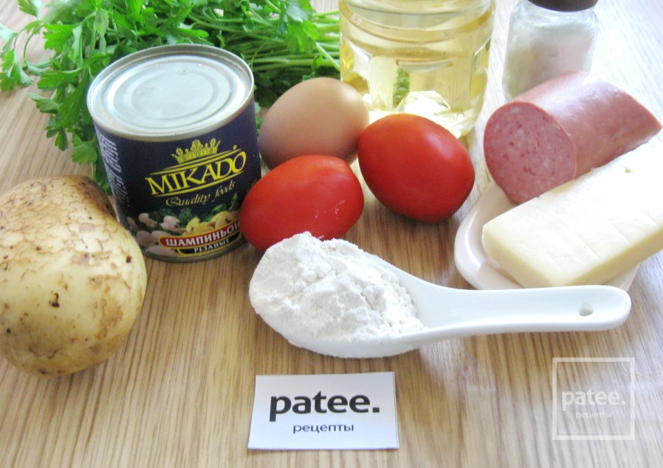 Драник а-ля пицца - Шаг 1