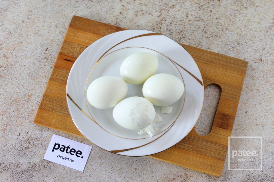 Салат с морской капустой и кальмарами - Шаг 2